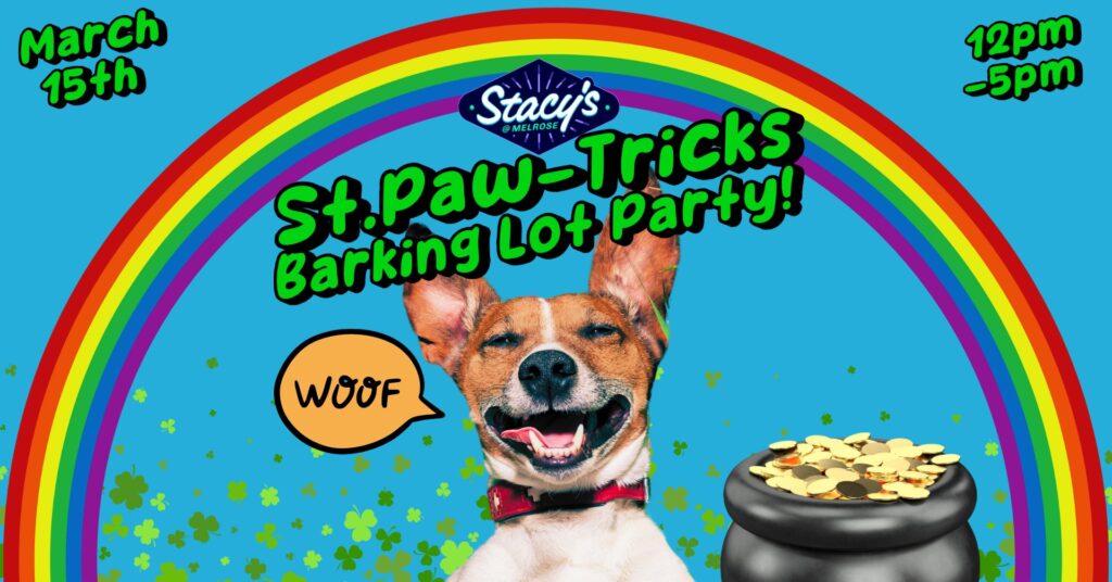 Stacy’s St Paw-Tricks Barking Lot Party