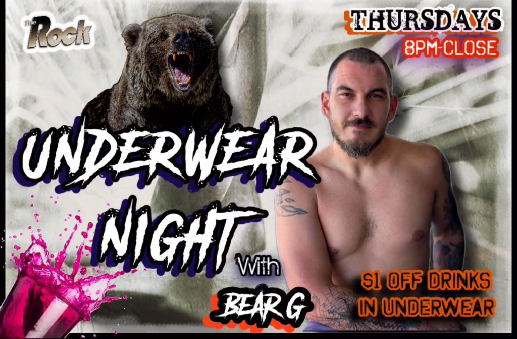 Underwear Night with Bear G