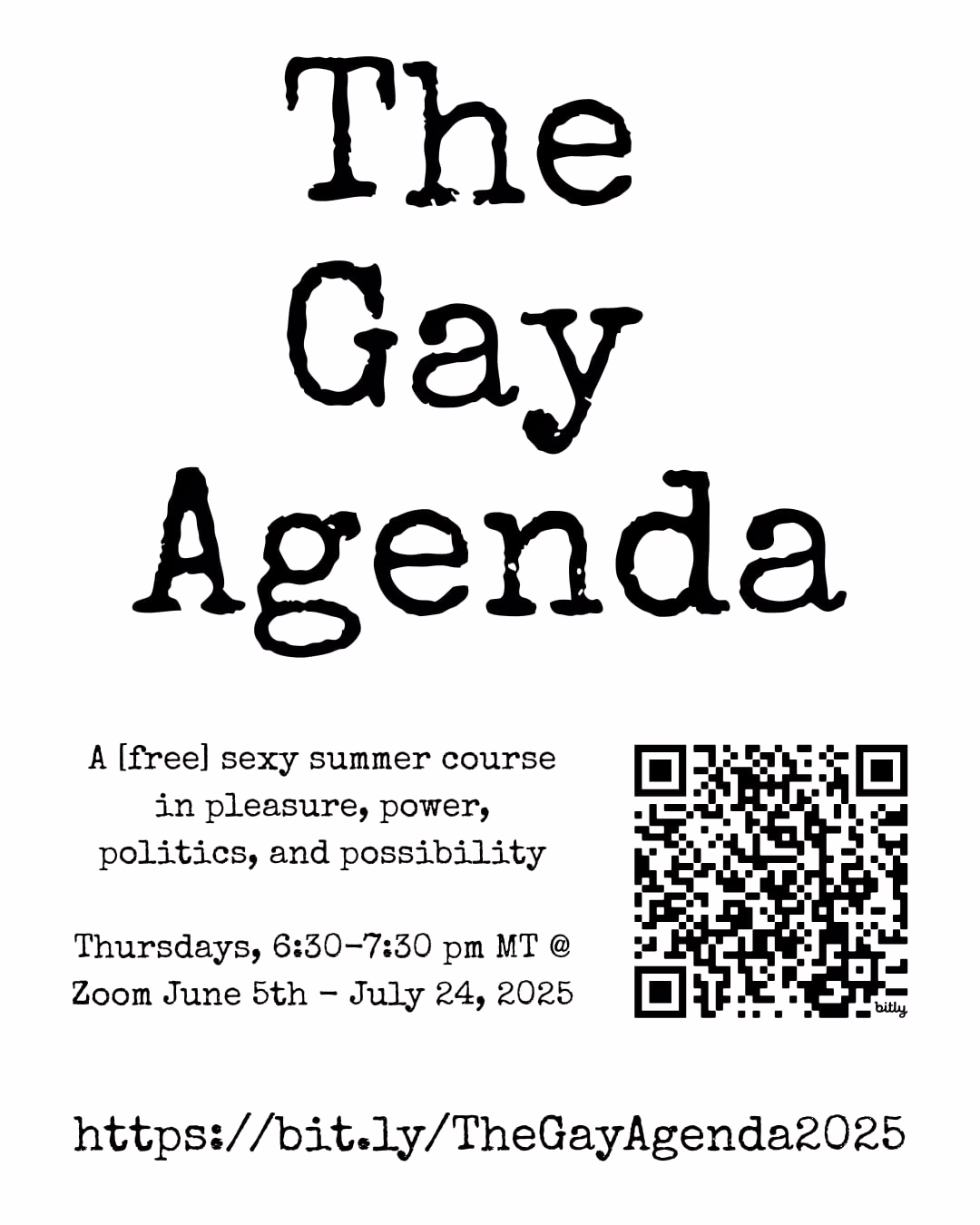 The Gay Agenda