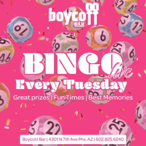 Boycott Bingo