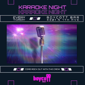 Boycott Karaoke Thursdays