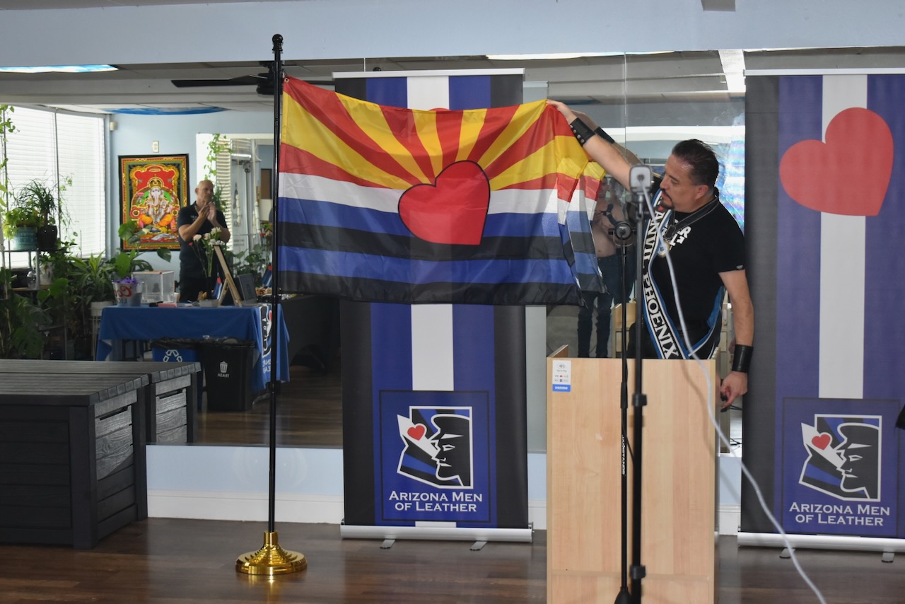 AZ Leather Pride Flag