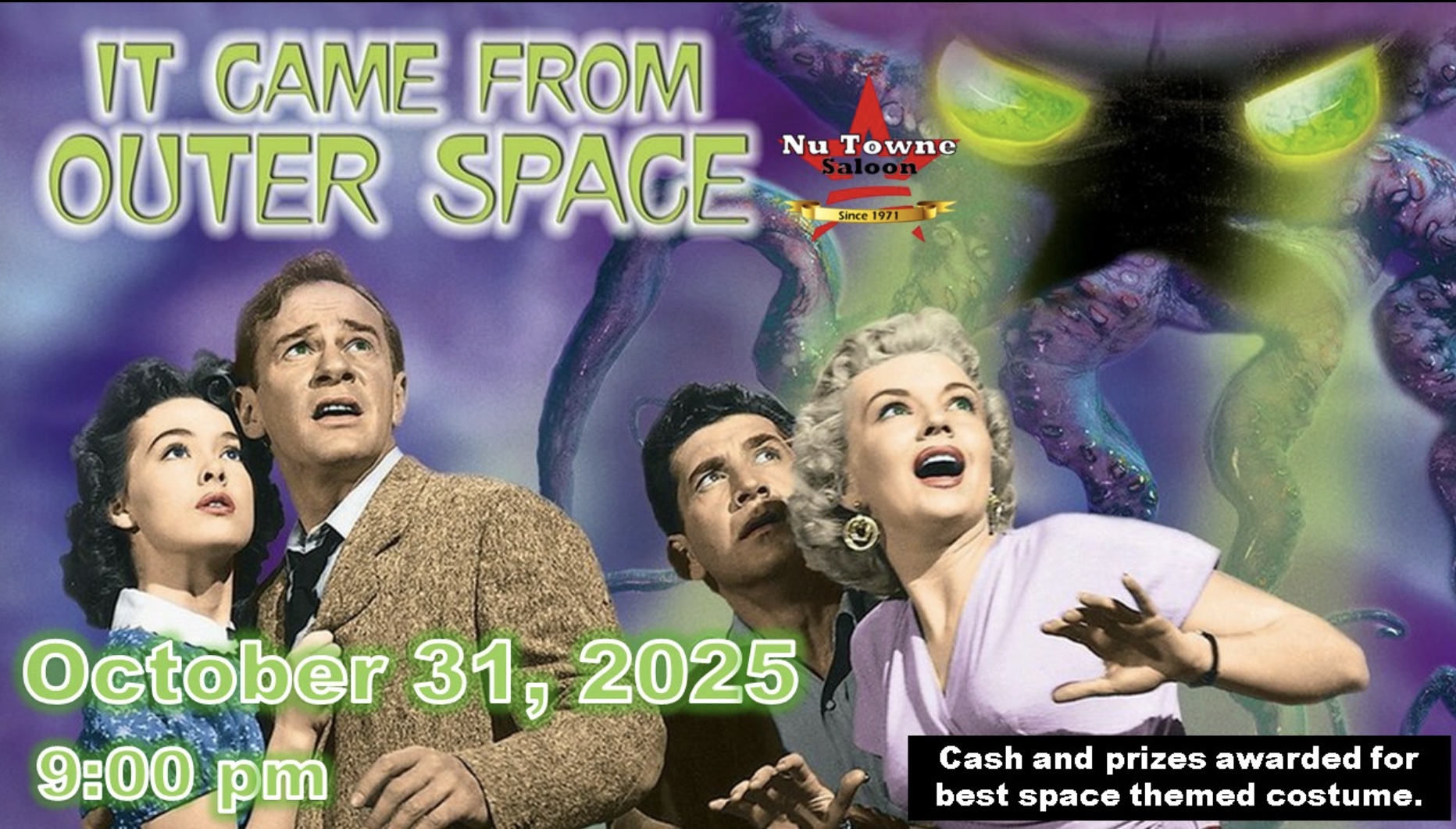 It came from outer space!