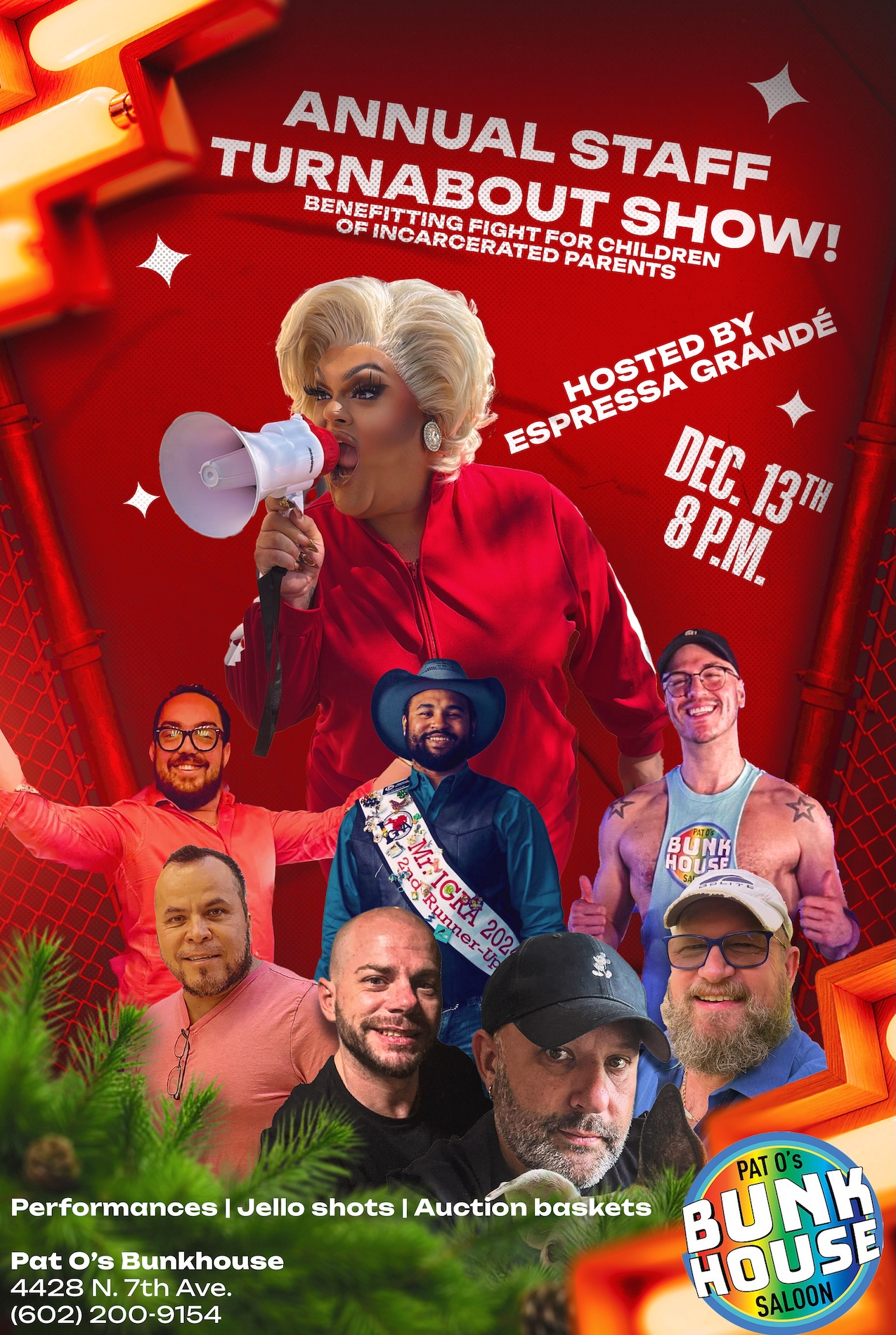 Annual Staff Turnabout Show!