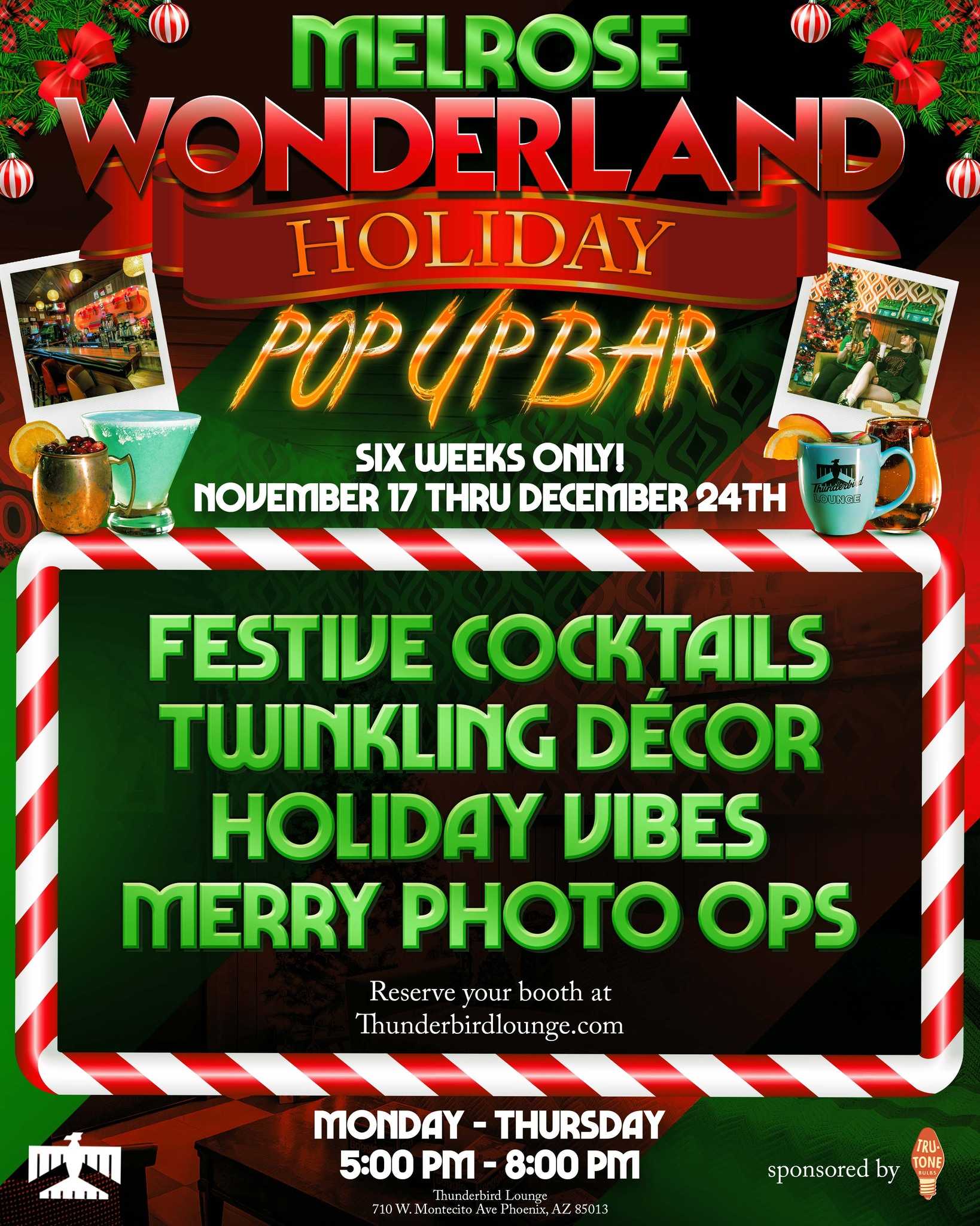 Melrose Wonderland Pop Up Bar