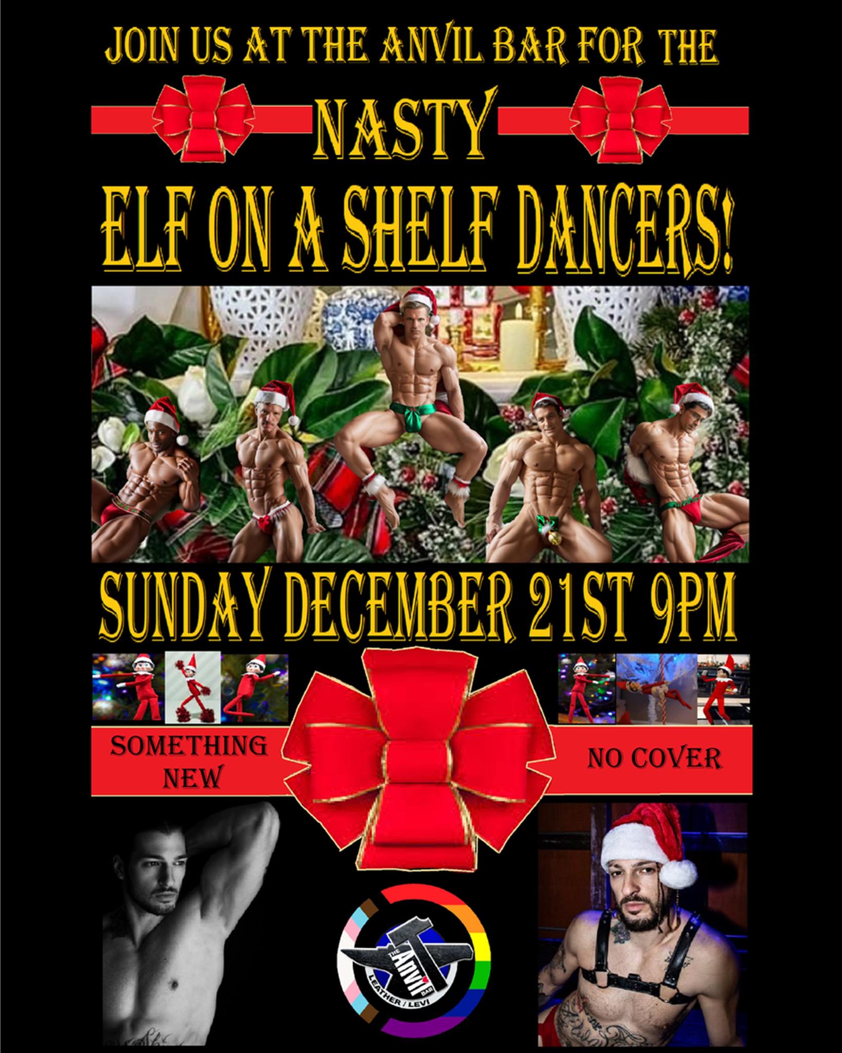 Nasty Elf on a Shelf Dancers